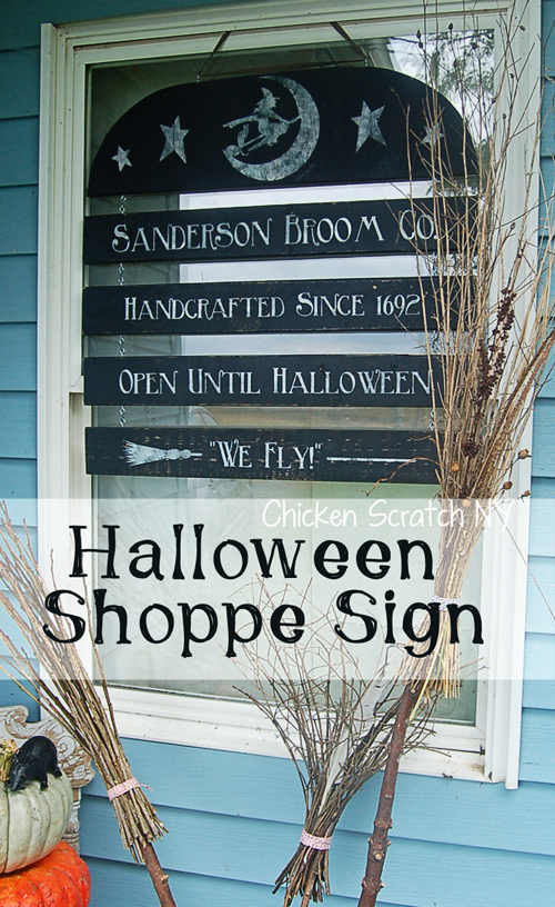 Broom Company Sign -   Outdoor Halloween Decor Ideas