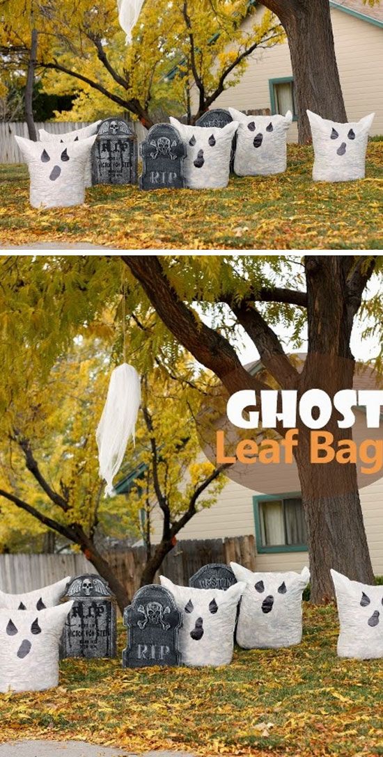 It’s in the Bag -   Outdoor Halloween Decor Ideas