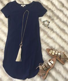 Stitch Fix Stylist-  I think this dress is super cute, but unless it is slightly fitted they swallow me up and make me appear