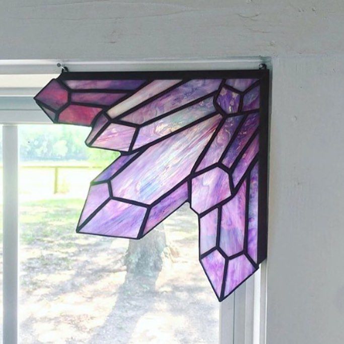 9,607 Likes, 72 Comments – Home Sweet Hell  (@homesweethell) on Instagram: “Stained glass by @missnikgreen ”