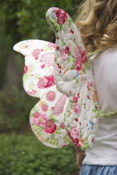 .~Butterfly wings~.These are so adorable! Wonderful sewing project for little girls dress up.