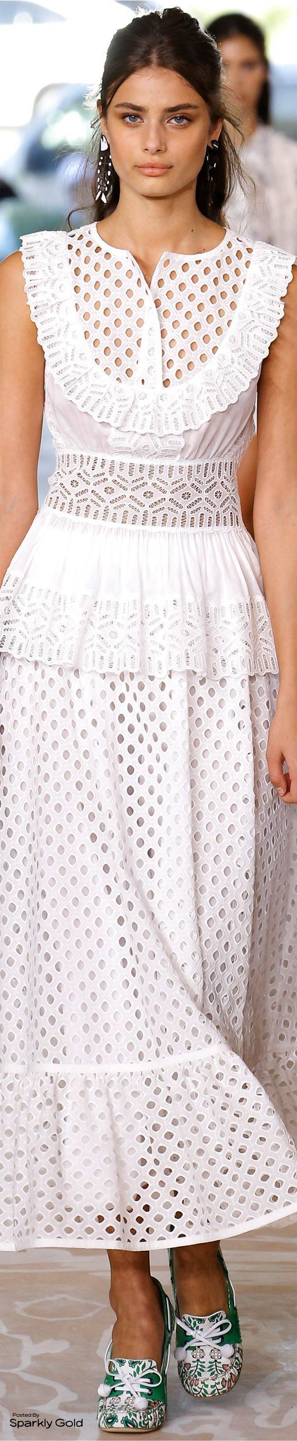 I don’t normally like Tory Burch, but the shape of this dress looks like it would be very flattering and cute.