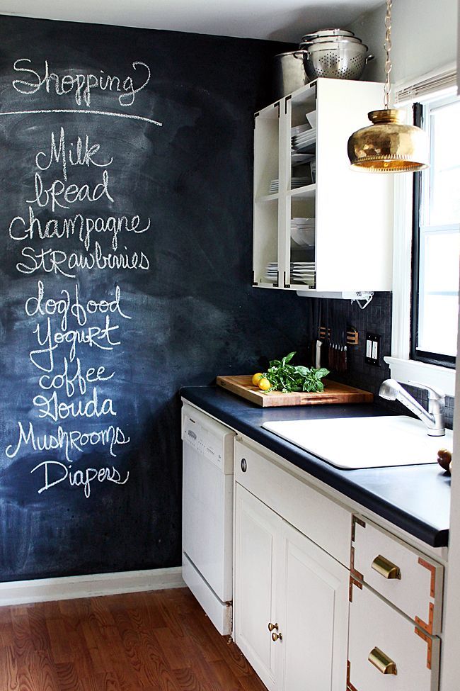 Inspirational diy chalkboard ideas to use around the home. For this and other diy’s go to –