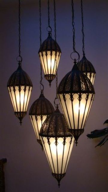 I’ve always loved this sort of lighting. Would be great for a back porch or so…