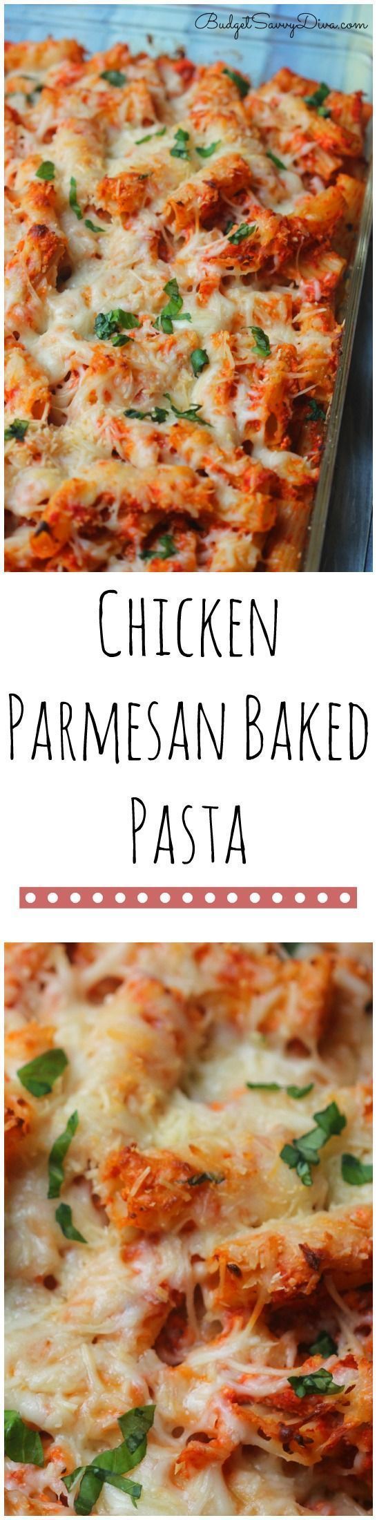 You need this recipe in your life! Super simple to make and frugal too! My whole family loved it  Chicken Parmesan Baked Pasta