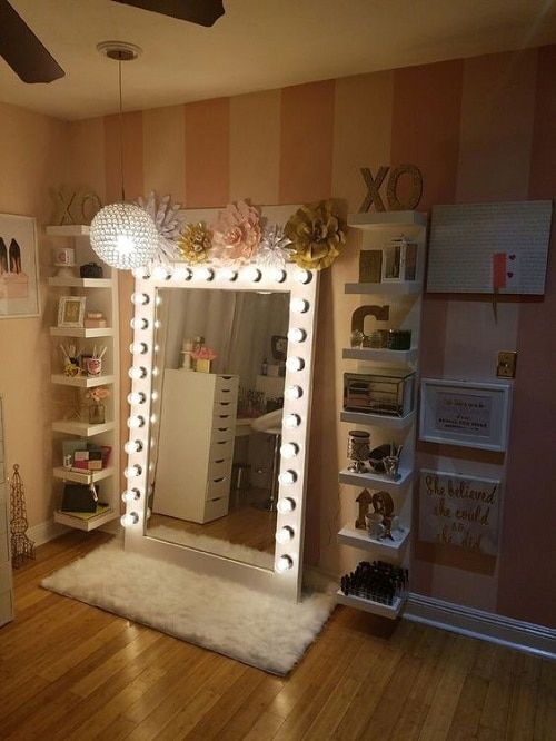 15 Fantastic and Incredible Vanity Mirror with Lights for Bedroom Ideas