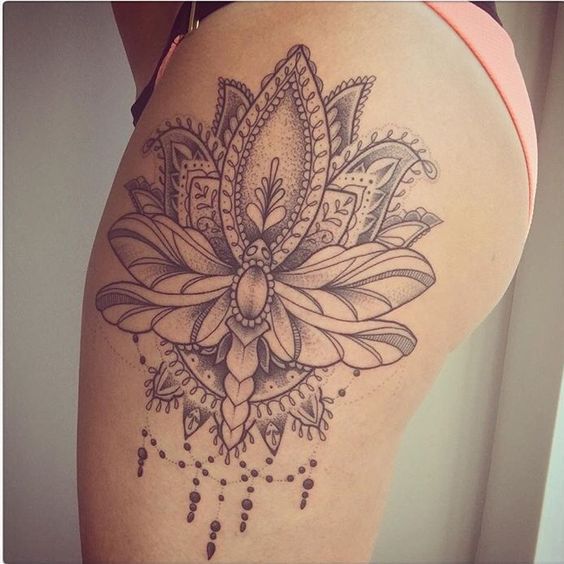 30 Ultra Sexy Lotus Flower Tattoo Designs