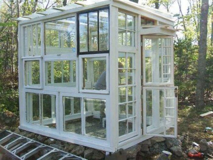 33 Greenhouses Built From Old Windows