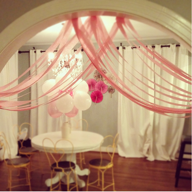 Beautiful decor for Valentines party