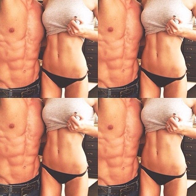 fit couple. have someone who motivates you and has the same goals as you