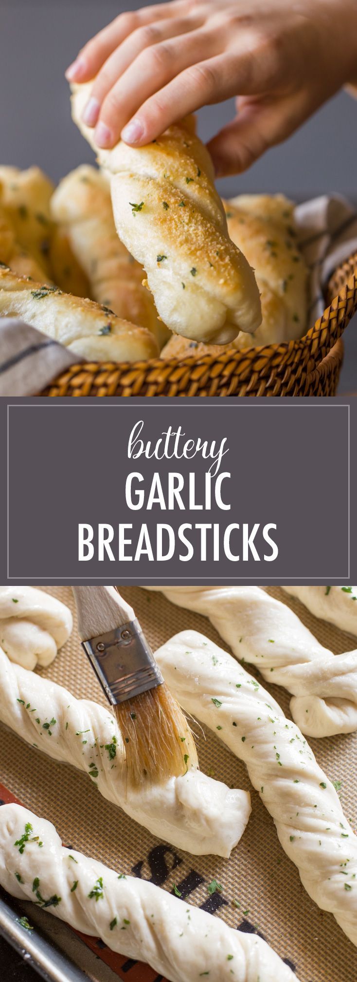 Fresh Buttery Garlic Breadsticks right out of the oven are hard to beat! I’ll show you just how to make them step by step!