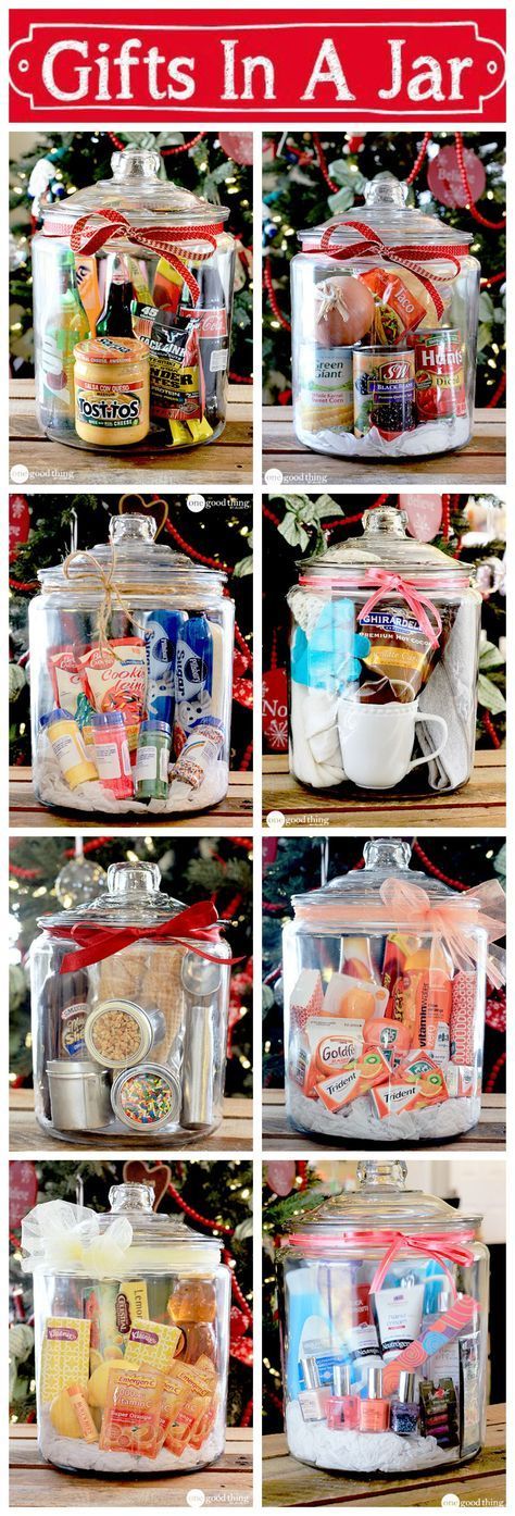 Gifts In A Jar . . . Simple, Inexpensive, and Fun! -   DIY