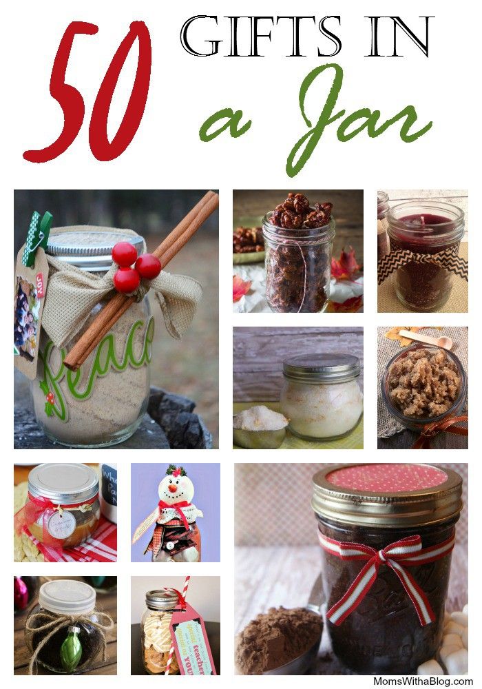 50 Gifts in a Jar | Little Blog in the Country -   Gifts In A Jar