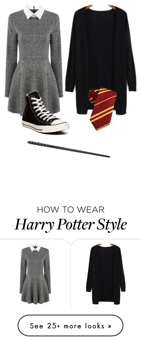 “Harry Potter costume” by ashlync1234 on Polyvore featuring Converse