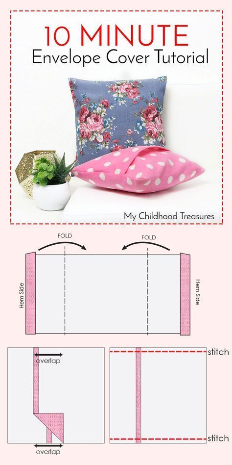 how to make cushion covers | gotta be able to remove and wash them, or just switch your covers out seasonally!