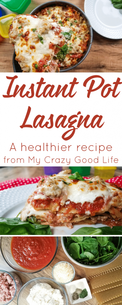 If you’re looking for a healthier lasagna recipe, this easy Instant Pot Recipe is the one for you! It’s also 21 Day Fix | Clean