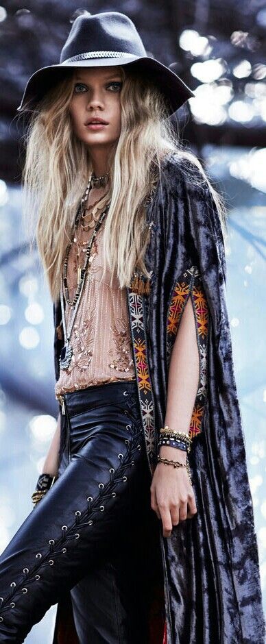 in love with the mix of boho-feminine and rocker edge: my personality rolled into one outfit. BOHEMIAN FASHION