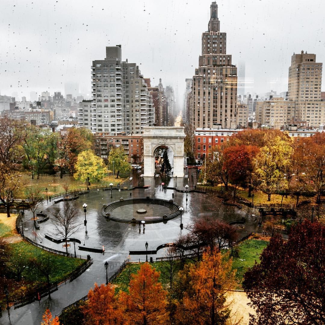 Savoring autumn’s colors before they fade away at NYU by @nyuniversity