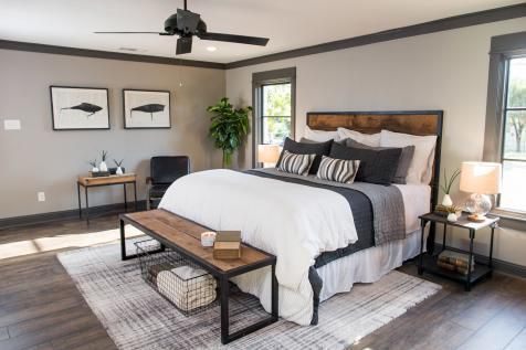 See how Chip and Joanna Gaines transformed this ranch house into a modern, industrial space.: