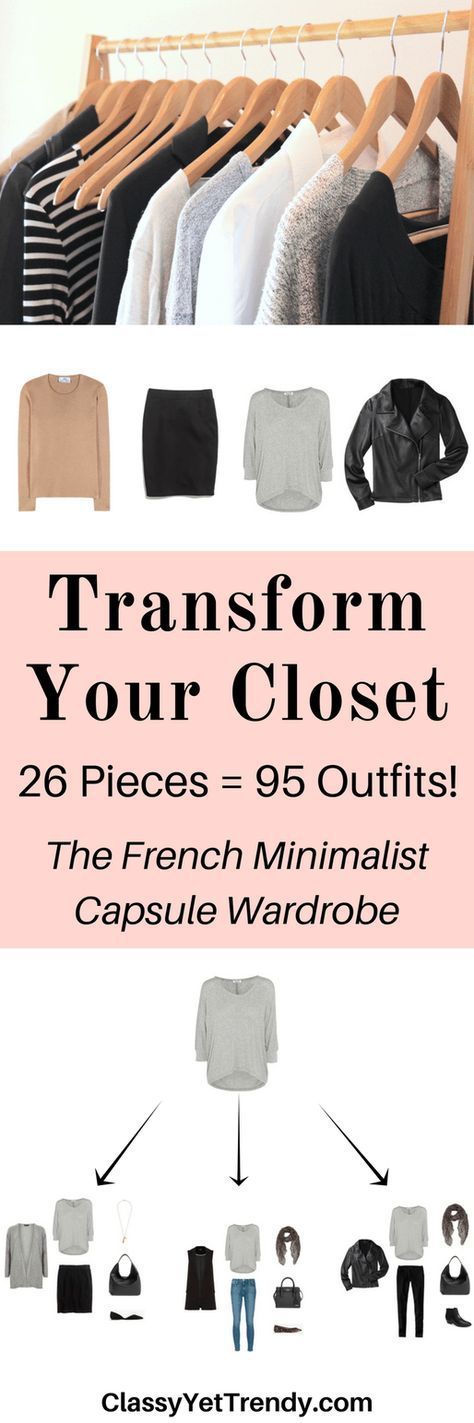 The French Minimalist Capsule Wardrobe E-Book: Fall 2016 Collection