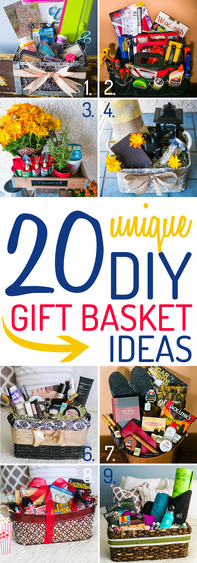 These ideas for a DIY gift basket are unique, and packed with tips from the experts at Wine Country Gift Baskets.