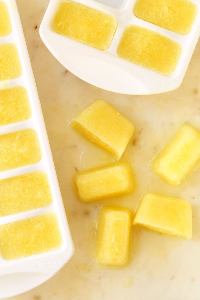 These Immune Boosting Whole Lemon Ice Cubes pack a big nutritional punch, and they add great flavor when added to a tall glass of