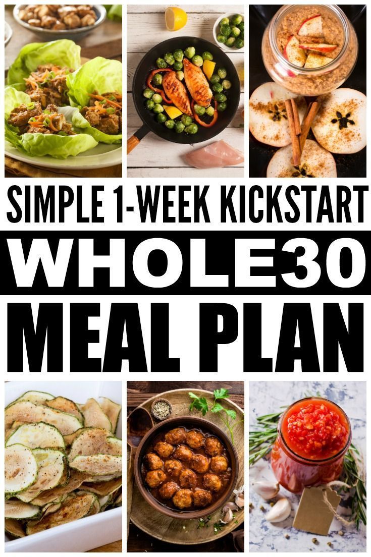 What is the Whole 30 challenge anyway? This simple yet comprehensive Whole 30 Eating Plan offers a complete week 1 kick start