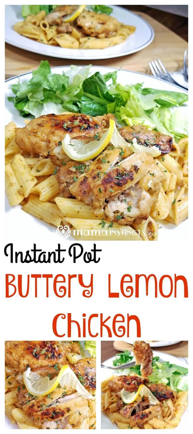 Who doesn’t love lemon and butter? Try this delicious and easy instant pot buttery lemon chicken over rice, chicken or with a side