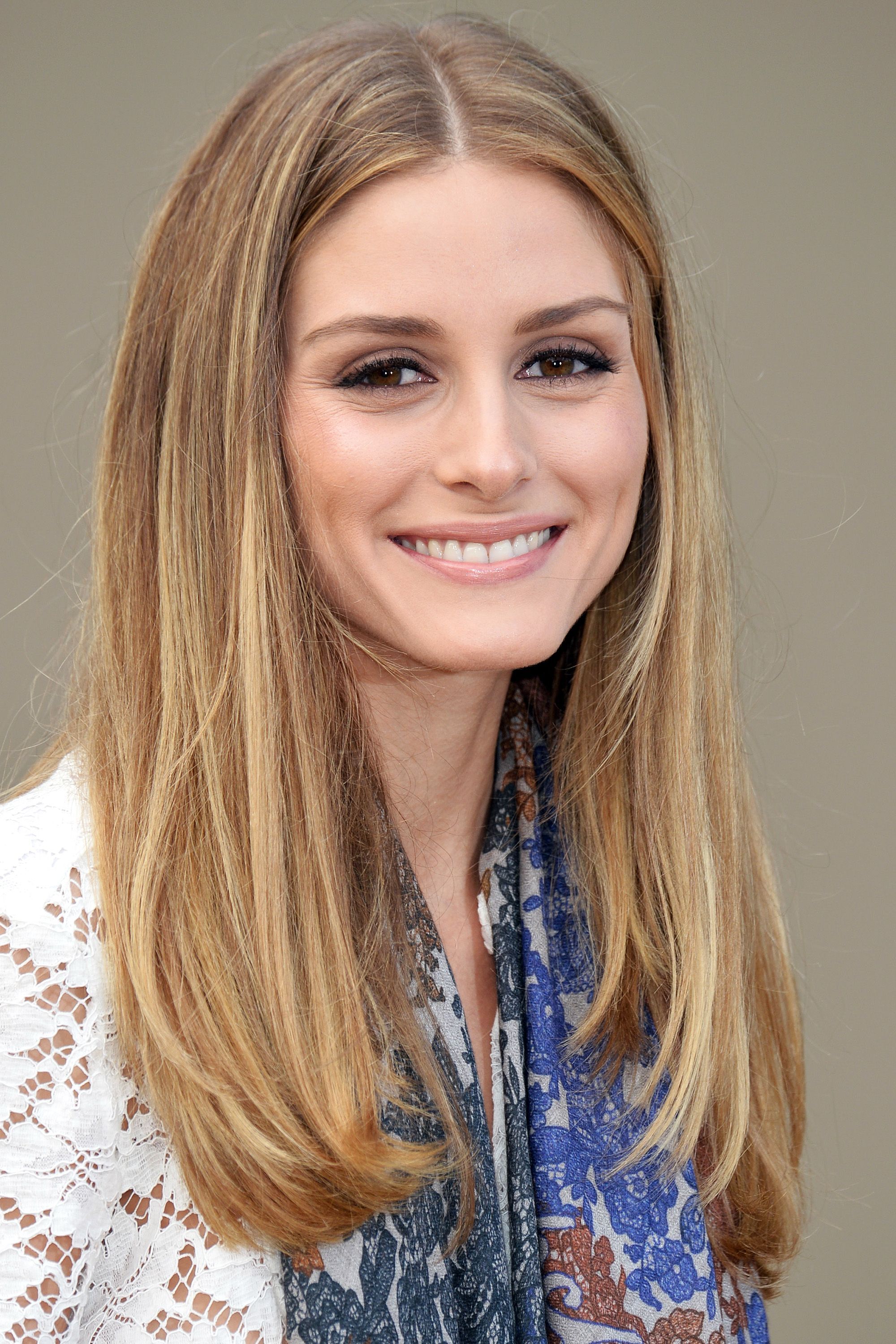 Who: Olivia Palermo What: Long & Straight Guy’s Opinion: “I like long hair so this is my favorite. The center part gives a hippie