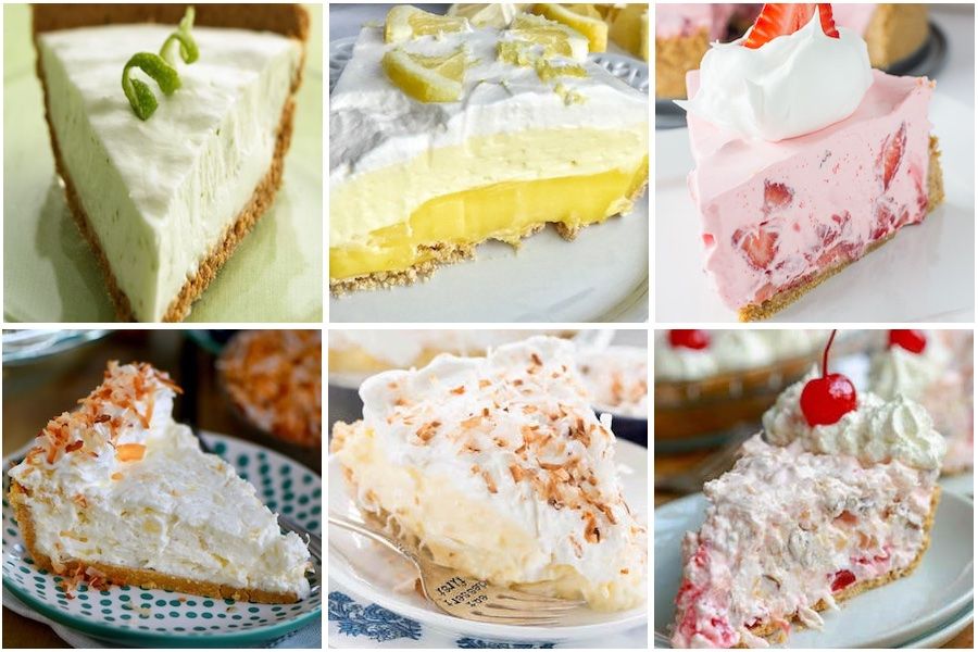 Pies -   200 Cheap and Easy No Bake Desserts