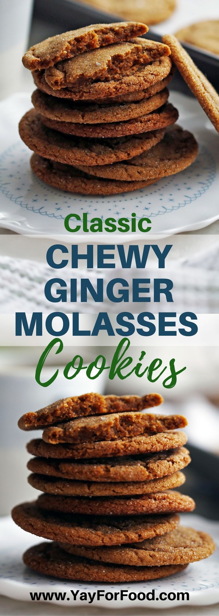 Check out these delicious sweet and spiced gingersnap (ginger molasses) cookies! Makes 32 tasty classic cookies in under 30