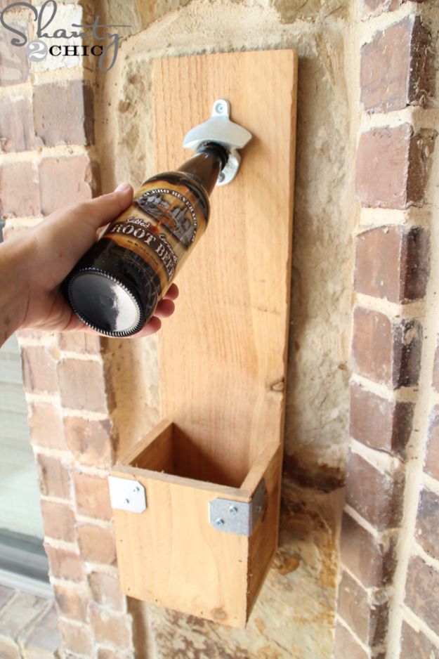 DIY Mancave Decor Ideas – DIY Bottle Opener – Step by Step Tutorials and Do It Yourself Projects for Your Man Cave – Easy DIY