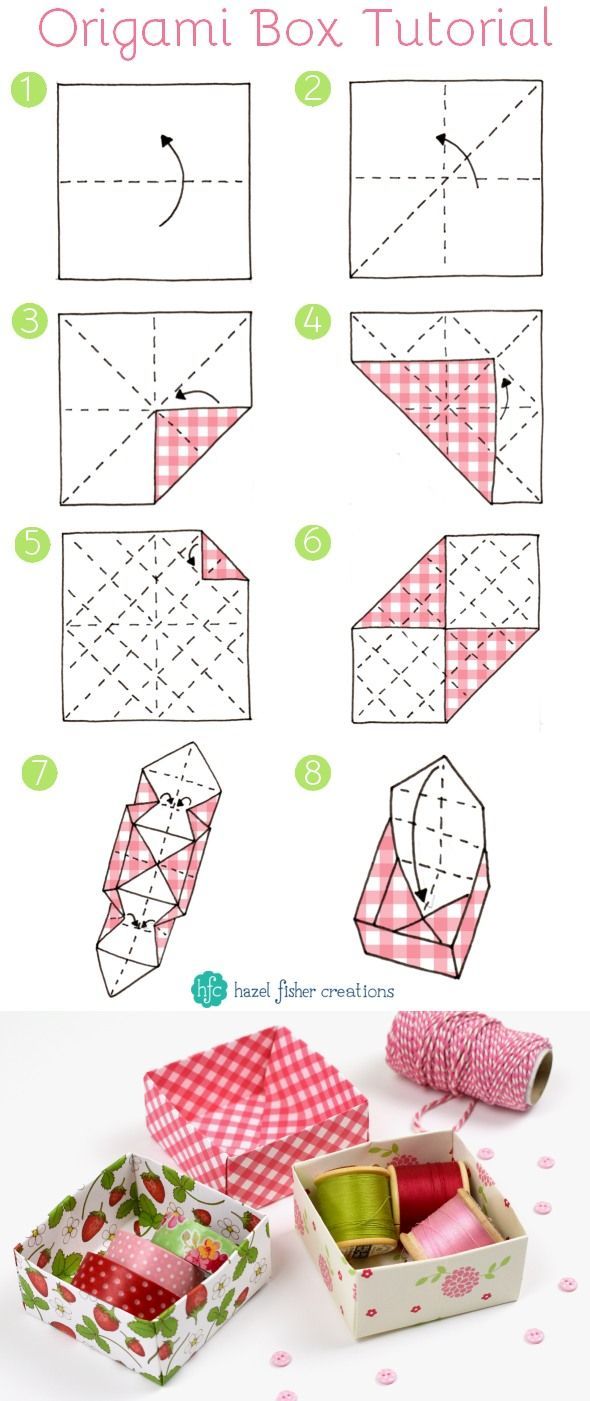 DIY: origami box