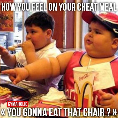 Funny diet memes for fitness enthusiasts – Cheat day!