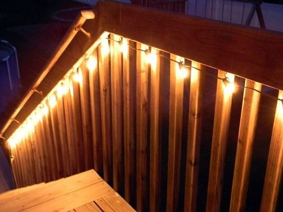 love this idea for a back deck