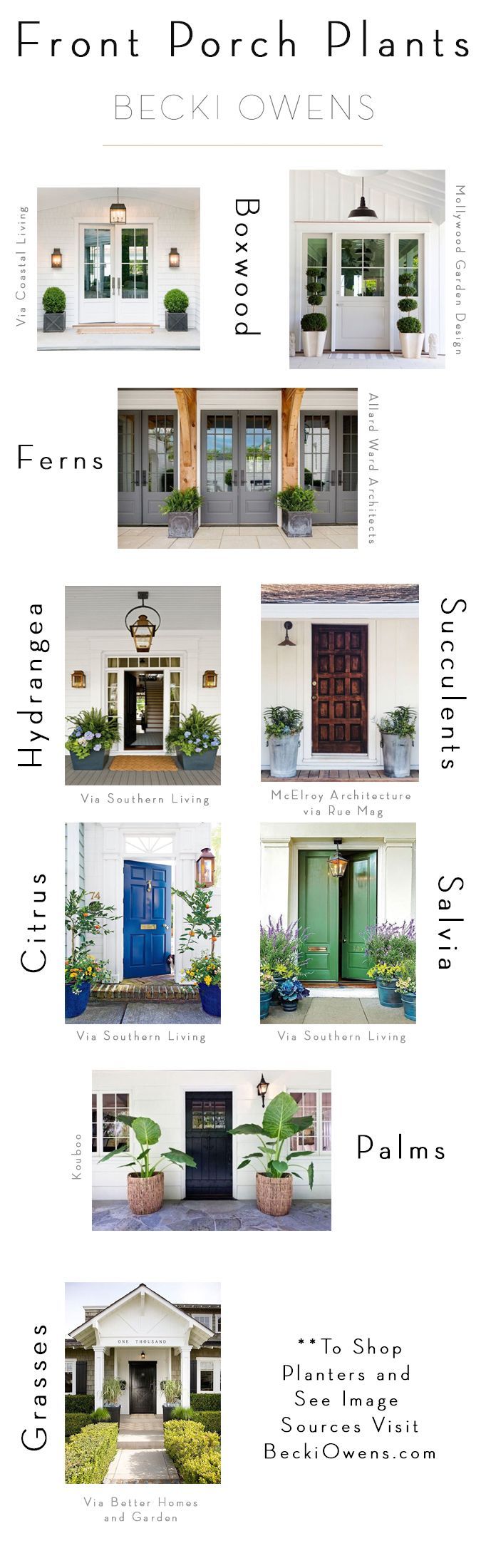 Make a huge impact with today’s affordable spring curb appeal tip. Flank your front door with seasonal greenery and flowers for an