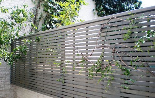 The Garden Trellis Company | Products | Bespoke Contemporary Slatted Panels