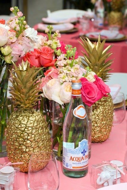 The Glam Pad: An Elegant Palm Beach Baby Shower, By Luxe Report Designs