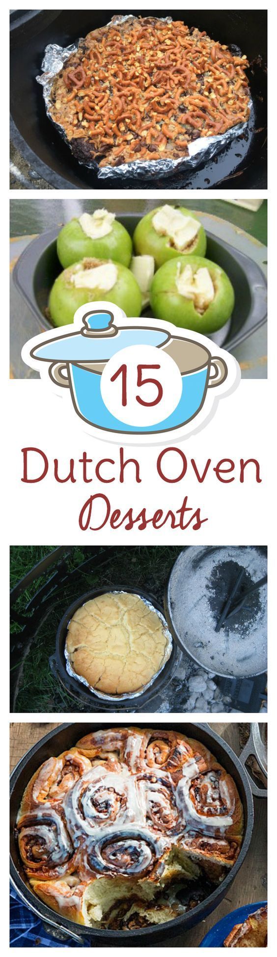 Whether you’re into camping or preparedness or just love cooking with cast iron, you’ll love these dutch oven dessert recipes.