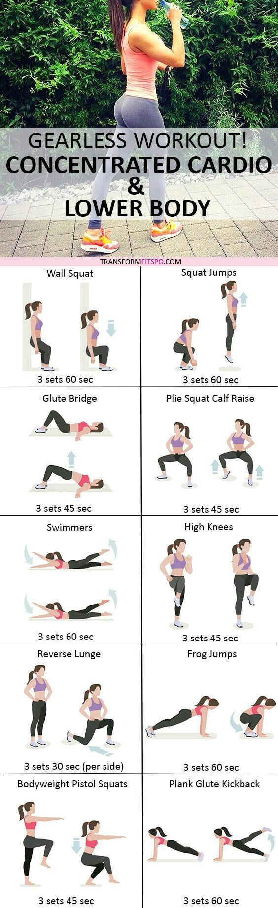lower body and glutes