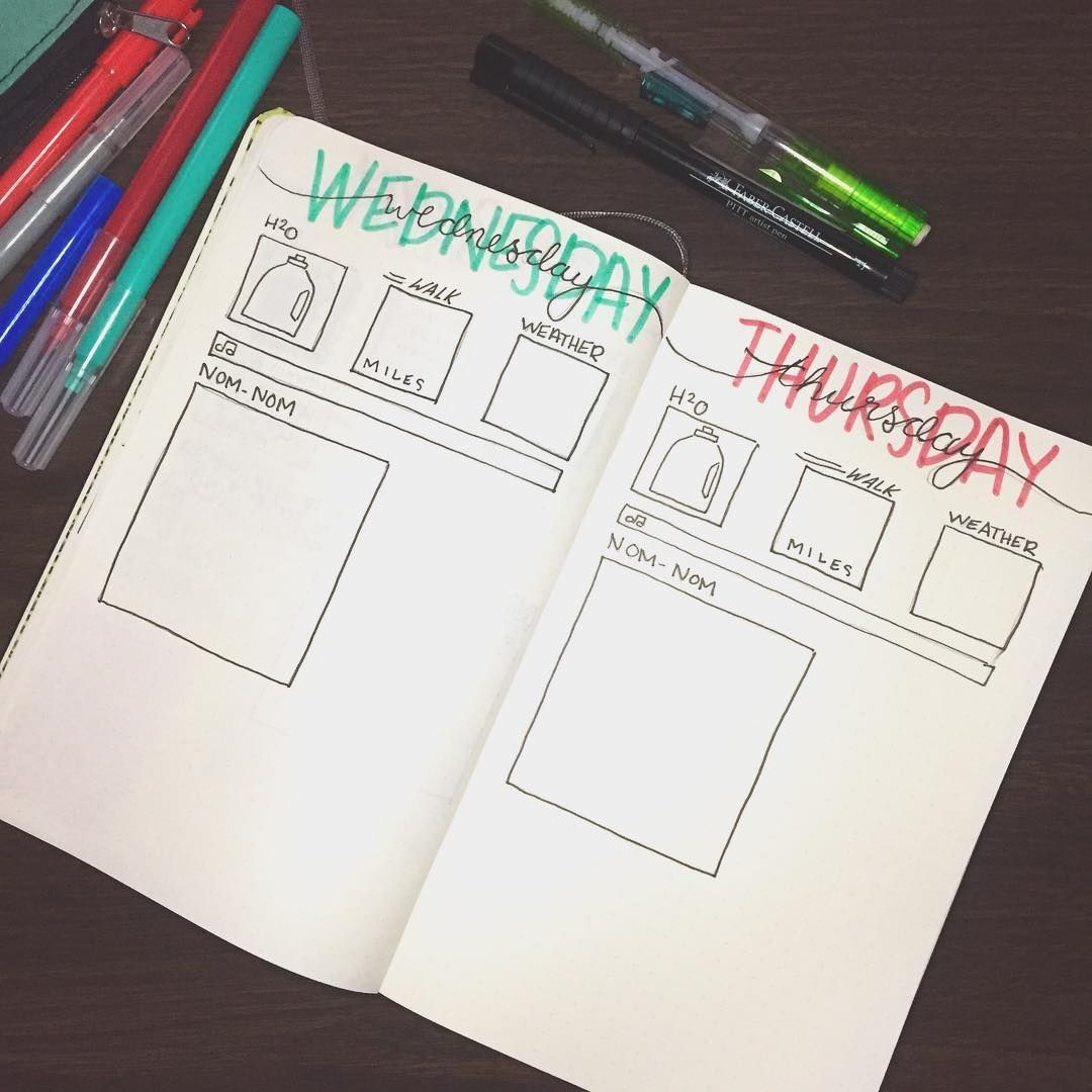 Motivational Bullet Journal Spreads for Health and Fitness -   20 fitness journal title ideas