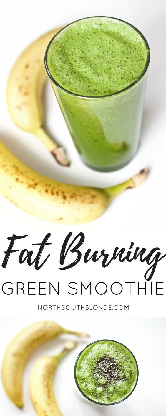 Fat Burning Green Smoothie (Post Workout, Gluten-Free, Vegan, Paleo) -   22 fitness nutrition fat burning
 ideas