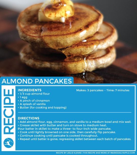 Paleo Pancakes Two Ways -   22 low carb pancakes
 ideas