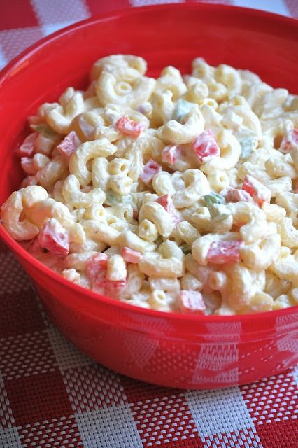 Heritage Schoolhouse: Homestyle Macaroni Salad (made this for tailgate last weekend and it was devoured!) -   22 macaroni salad recipes ideas