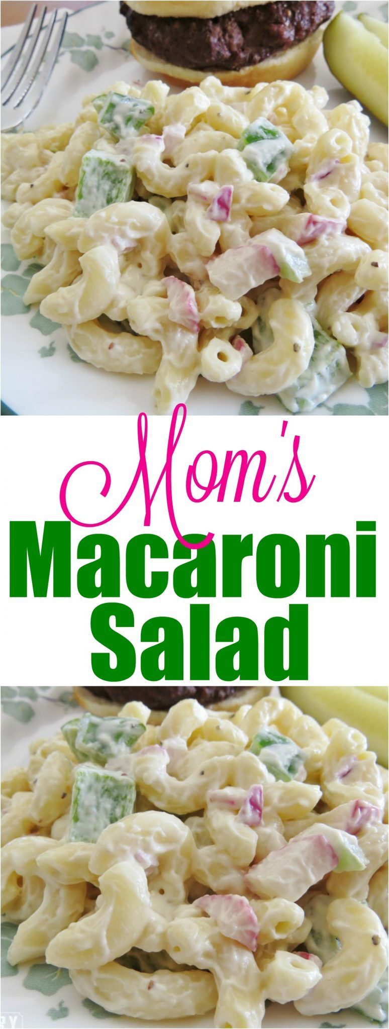 Mom's Macaroni Salad recipe from The Country Cook -   22 macaroni salad recipes ideas