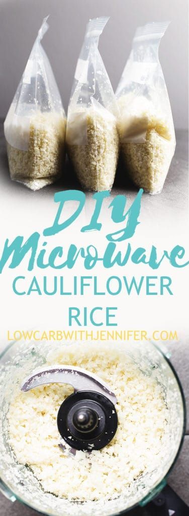 Microwave Cauliflower Rice -   23 cauliflower recipes microwave
 ideas