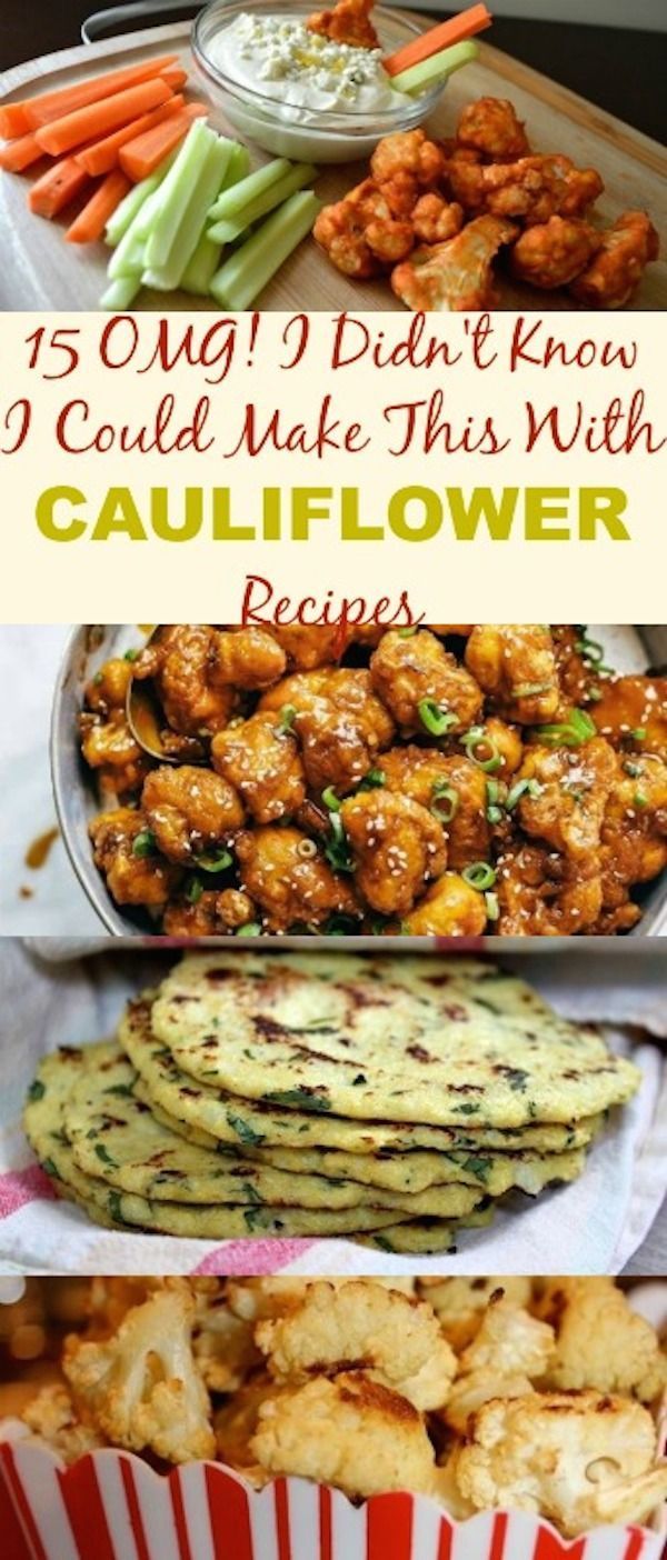 15 OMG I Didn't Know I Could Make This With Cauliflower Recipes -   23 cauliflower recipes microwave
 ideas