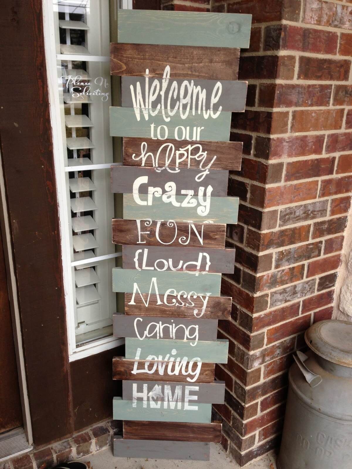 30 Easy DIY Front Porch Sign Ideas for Your Home -   23 diy outdoor signs
 ideas