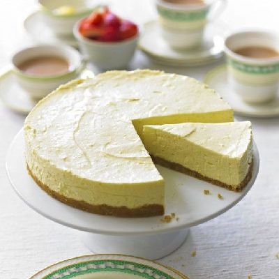 Lemon cheesecake -   Food