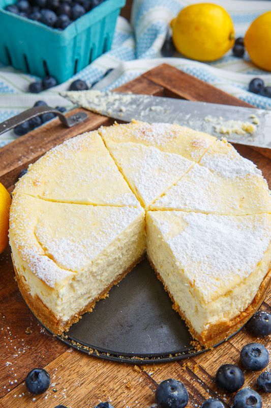Lemon New York Style Cheesecake with Gingersnap Crust (6-7 inch pan) -   23 lemon cheesecake recipes ideas